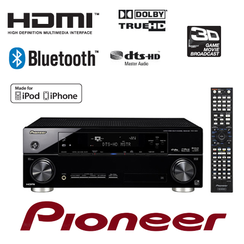 רסיבר 7.1 HD 140W  3D WEB דגם: PIONEER VSX920