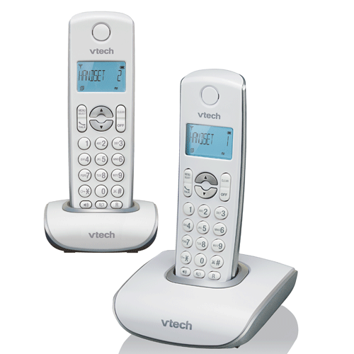 טלפון אלחוטי DECT דיגיטלי + שלוחה נוספת ודיבורית