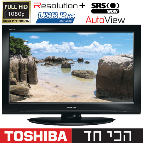 טלויזיה "40 LCD Full HD TOSHIBA דגם:40LV833G