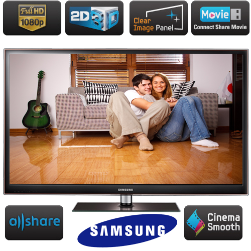 טלוויזיה "59 פלזמה 3D Full HD דגם:PS59D550