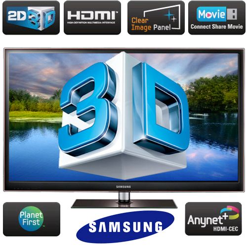 טלוויזיה "43 פלזמה 3D דגם:SAMSUNG PS43D490