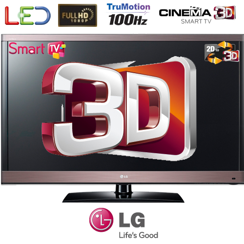 טלויזיה "42 LED 3D דגם:LG 42LW570Y