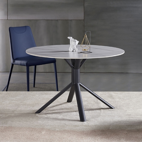 שולחן אוכל קרמיקה עגול 120 ס"מ דגם וויטני HOME DEC