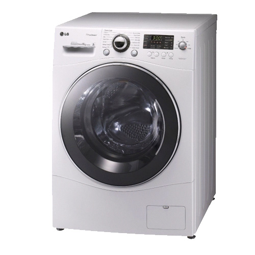 מ.כביסה פ.חזית 8 ק"ג 1400 סל"ד LG דגם F-81480W