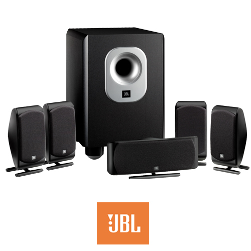 סט רמקולים לקולנוע ביתי דגם: JBL SCS200.5BK