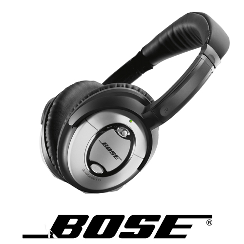אוזניות מנטרלות רעשים דגם BOSE QuietComfort 15