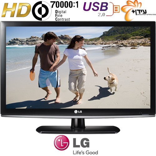 טלוויזיה "32 LCD כולל USB דגם LG 32LK330