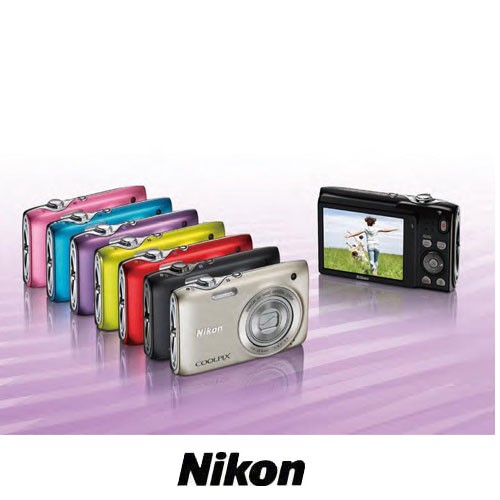 מצלמה דיגיטלית 14 מגה NIKON COOLPIX S3100