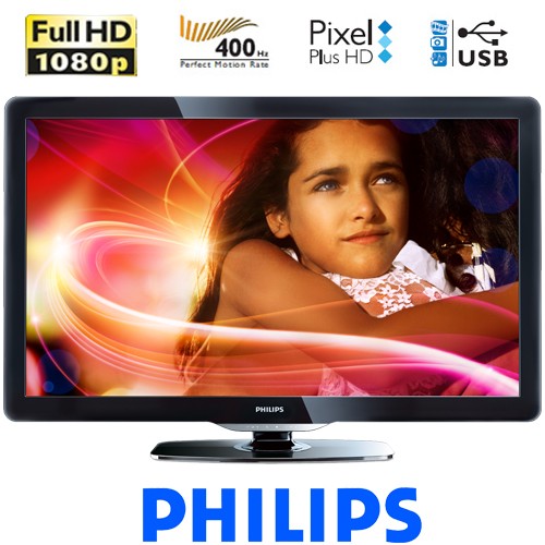 טלוויזיה "37 LCD ברזולוציה Full HD דגם:37PFL4606