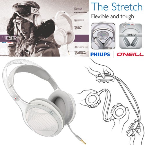 אוזניות O'NIELL מעוצבות Philips דגם: SHO9561