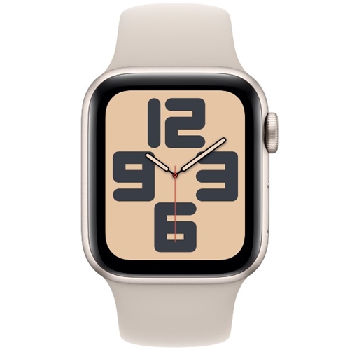 שעון אפל GPS 40mm Apple Watch SE צבע Starlight