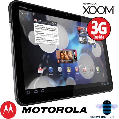 טאבלט "10.1 עם מודם סלולארי 3G דגם:XOOM MZ601