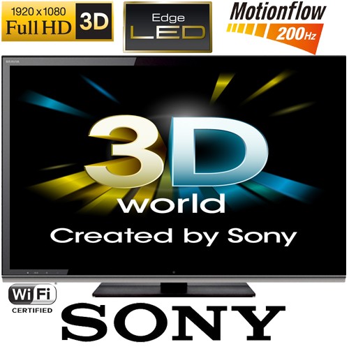 טלוויזיה "52 LED 3D Full HD דגם: 52LX904