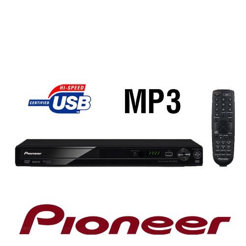 נגן DVD עם חיבור USB מקליט דגם PIONEER DV2022