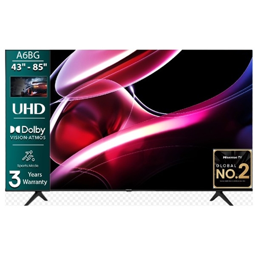 טלוויזיה חכמה "85 HISENSE UHD 4K Smart TV הייסנס