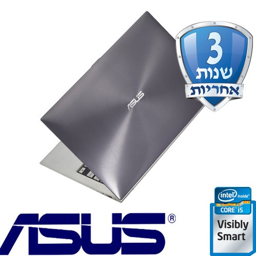 מ' נייד ''13.3 מעבד Core™ i5 זכרון 4GB דגם:UX31E