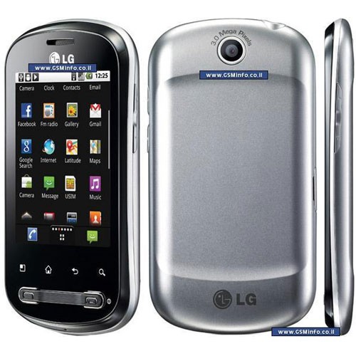 סמארטפון מסך מגע ומערכת הפעלה ד:LG Optimus P350