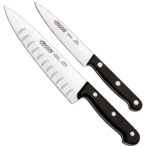 2 סכינים מסדרת יוניברסל חובה בכל מטבח מבית ארקוס
