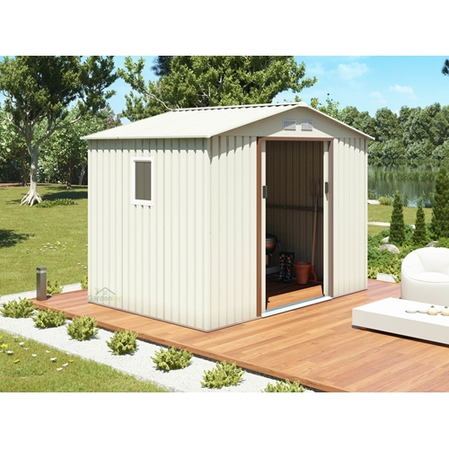 מחסן מתכת פרמיום T96 מידות Garden Top 2.77X1.91