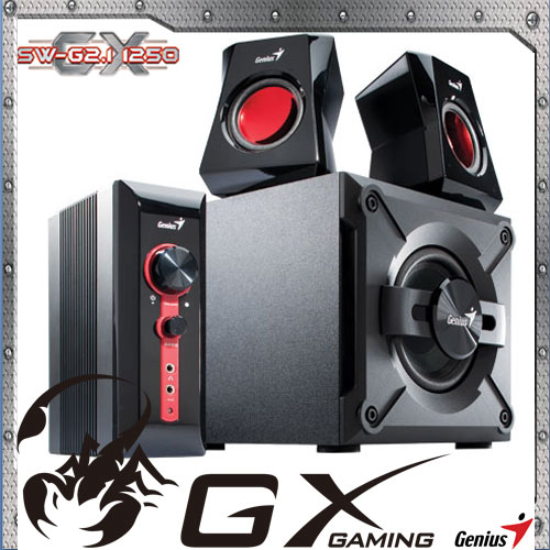 רמקולים 2.1 GENIUS GX Gaming  1250
