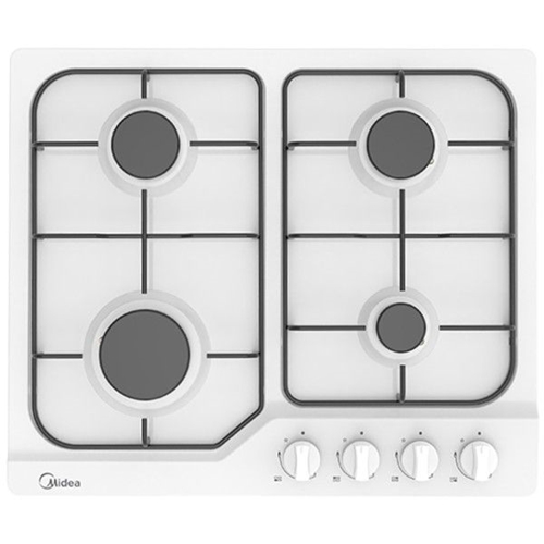 כיריים גז 4 להבות דגם Midea 60SJ401 מידאה לבן