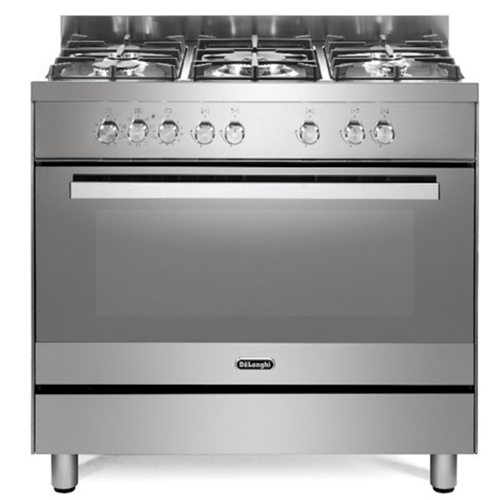 תנור 90 ס"מ 5 להבות גז דגם Delonghi DEMX965 P-IL