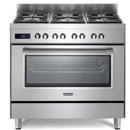 תנור 90 ס"מ 6 להבות גז דגם Delonghi PRO966MX -IL