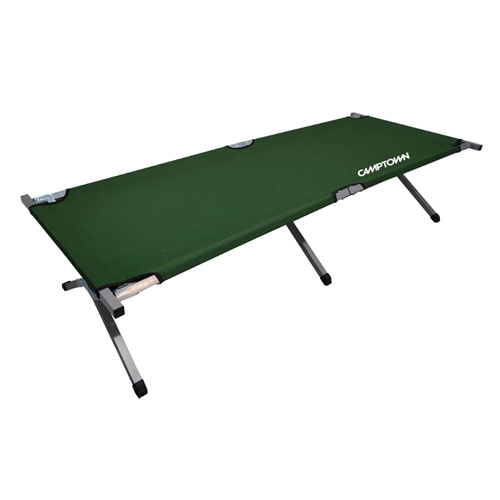 מיטת שטח מתקפלת לתיק נשיאה בצבע ירוק CAMPTOWN