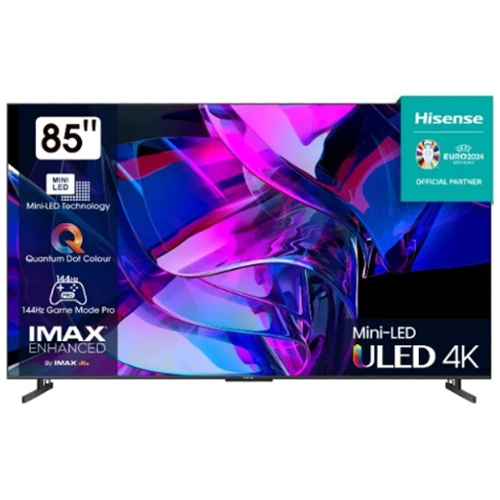טלוויזיה חכמה HISENSE 85" ULED Mini-Led 4K 85U7KQ