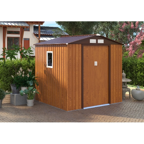 מחסן מתכת פרמיום דגם Garden Top 3.40X3.19 W1110