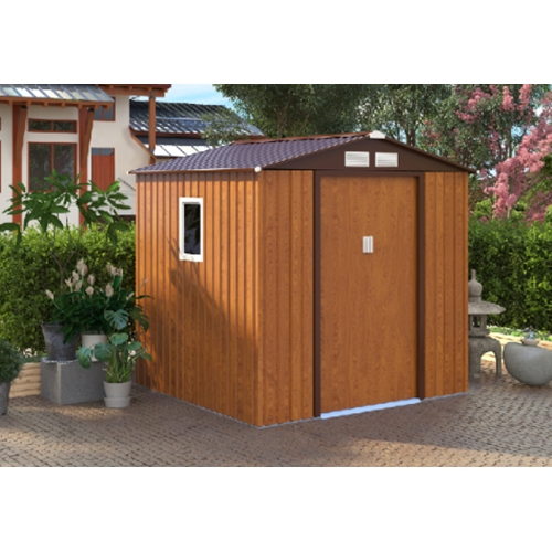 מחסן מתכת פרמיום דגם Garden Top 2.13X3.19 W710