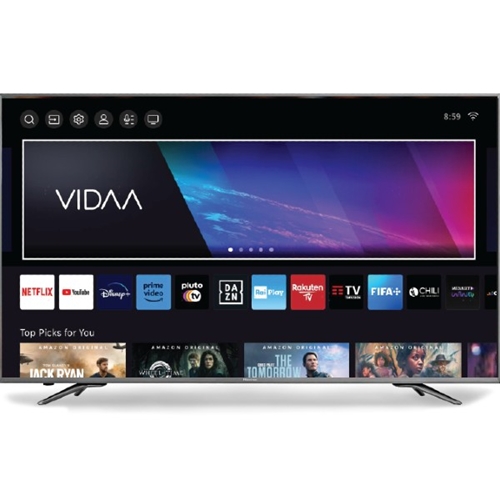 מסך טלוויזיה "55 QLED 4K דגם TELEFUNKEN TLEDDS-55