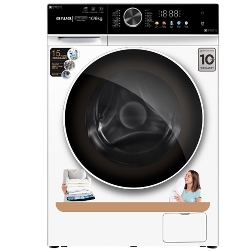 מכונת כביסה ומייבש 10/6 ק"ג AIWA AI-106KGT800