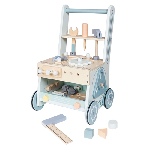 הליכון שולחן כלי עבודה מעץ לילדים דגם אביר