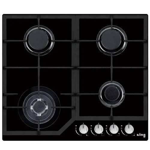 כיריים גז 4 להבות 60 ס"מ King KGH7601GB