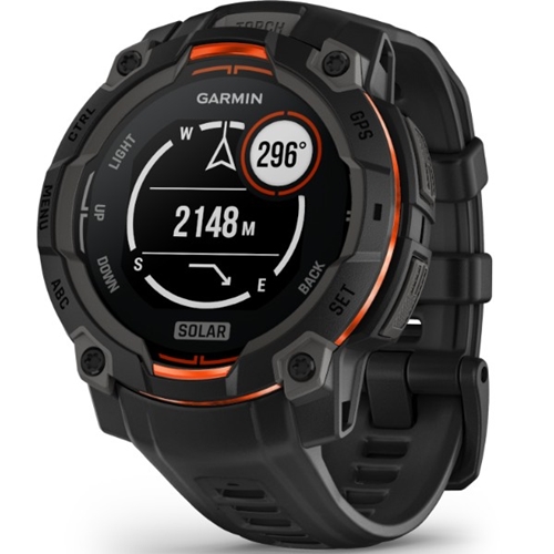 שעון ספורט חכם GARMIN INSTINCT 3 Black 45mm Solar