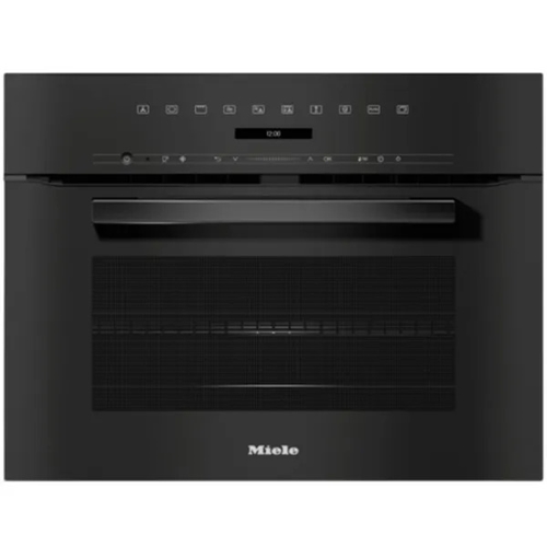תנור בנוי משולב מיקרוגל Miele H7240 BM שחור