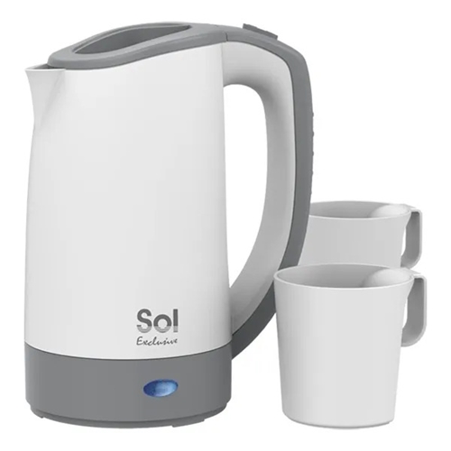 קומקום חשמלי כולל 2 כוסות דגם SL-7915 סול SOL