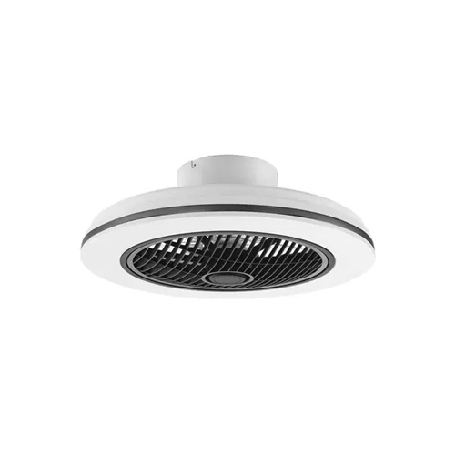 מאוורר תקרה עם שלט דגם SEMICOM 30W ADRIANO שחור