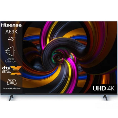 טלוויזיה חכמה "43 Hisense 43A69K UHD 4K