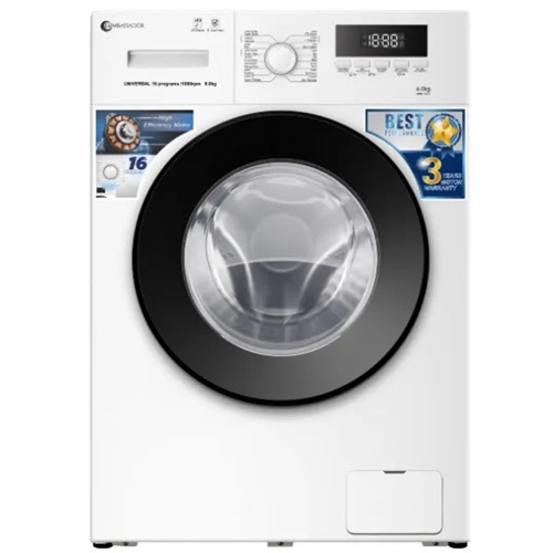 מכונת כביסה 6 ק"ג דגם AMBASSADOR AM60-E101 אמבסדור