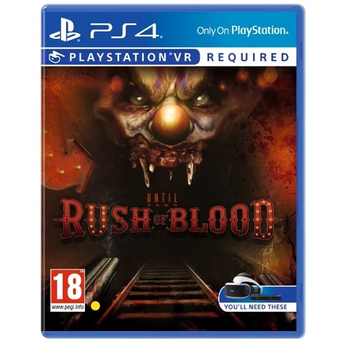 משחק SONY PS4 Until Dawn: Rush of Blood