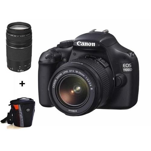 CANON EOS 1100D +18-55DC + 70-300DC