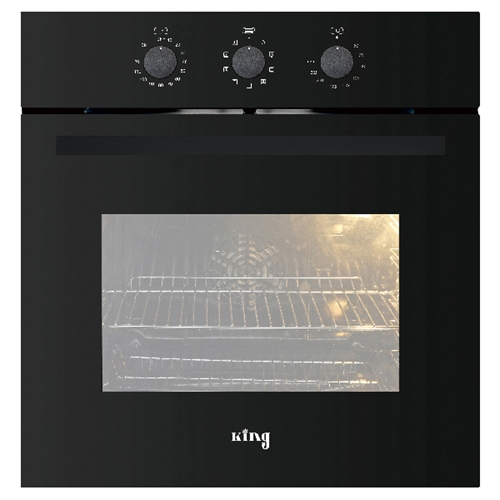 תנור בנוי מכני 59 ליטר דגם KBO60GB קינג KING שחור