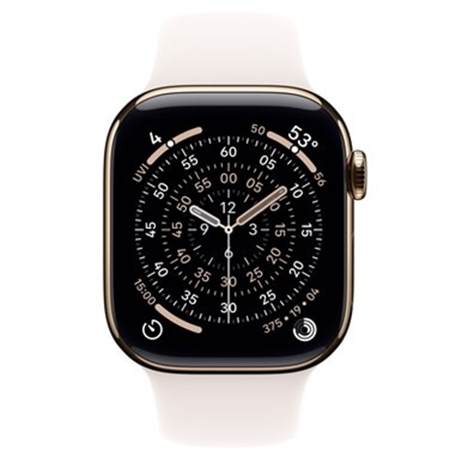 שעון Apple 11 Cell 46mm Gold.Titan + L.Blush S/M