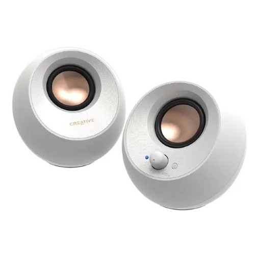 רמקולים למחשב Creative SPK-PEBBLE-V3-W לבן