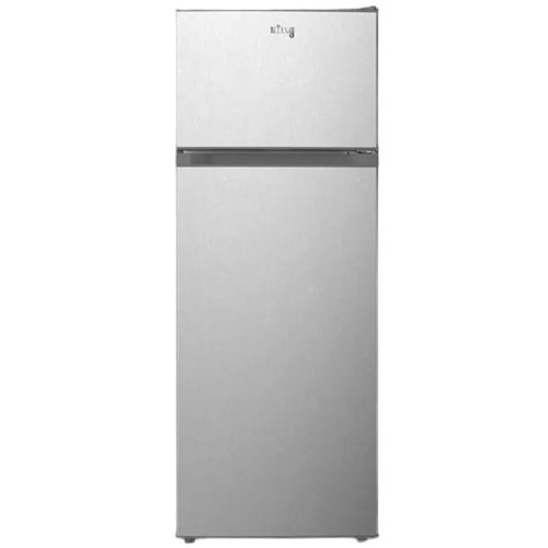 מקרר מקפיא עליון 206 ליטר KING KDF3240IX נירוסטה