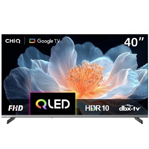 טלוויזיה חכמה "40 CHIQ L40QM10S QLED 2K Google TV