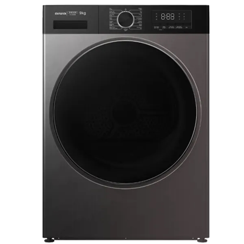 מייבש כביסה 9 ק"ג Heat Pump דגם AIWA AI-009DS אפור