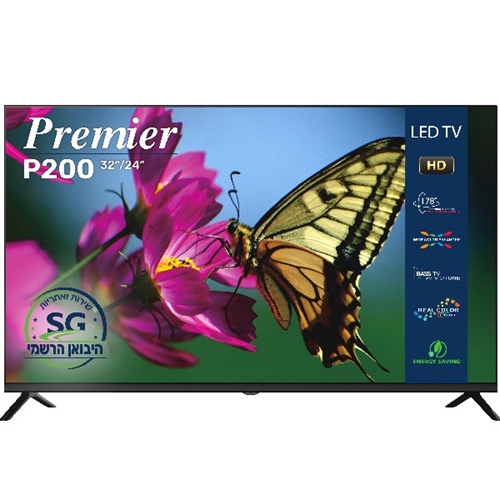 מסך טלוויזיה "24 LED HD Ready דגם PREMIER 24P200